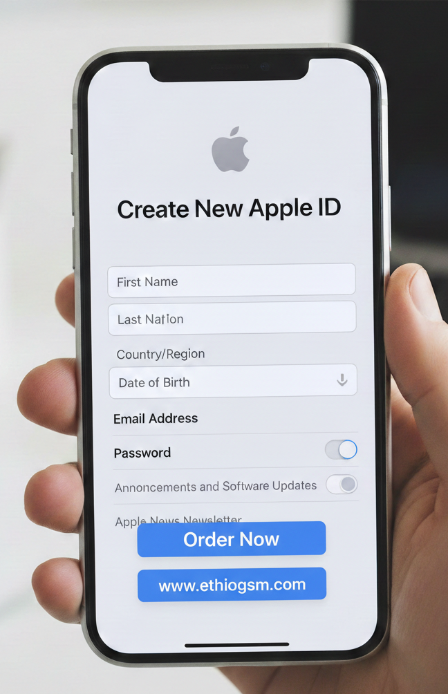 Create New Apple ID US with Password without two-factor authentication