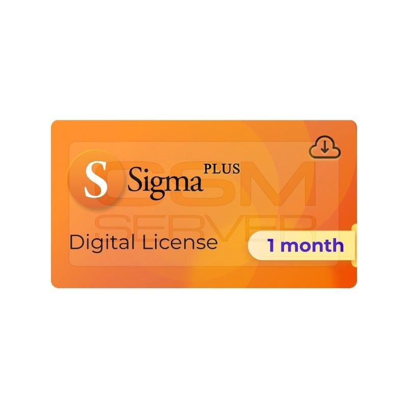 #6329 Sigma Plus Digital License Activation for - 1 Months [ AUTO API ]