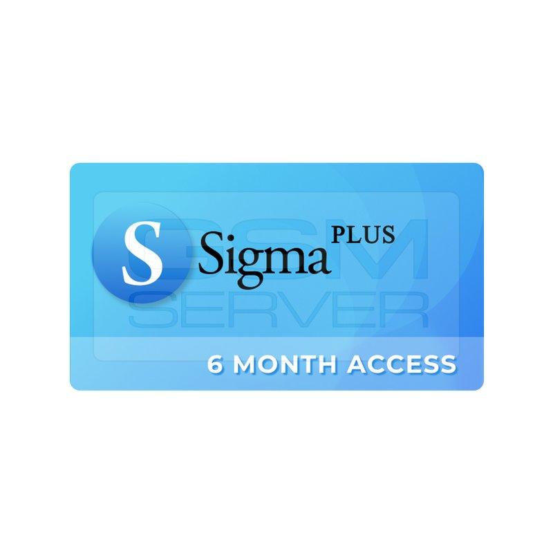 #6204 Sigma Plus  Box / Dongle Activation for - 6 Months [ AUTO API ] 